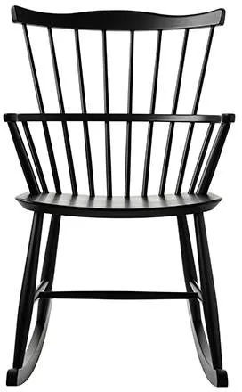 FDB Møbler - J52G Gyngestol - Black