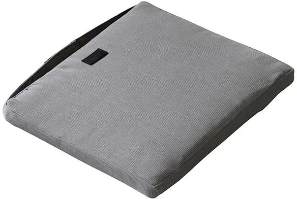 Sædehynde til foldestol - grå